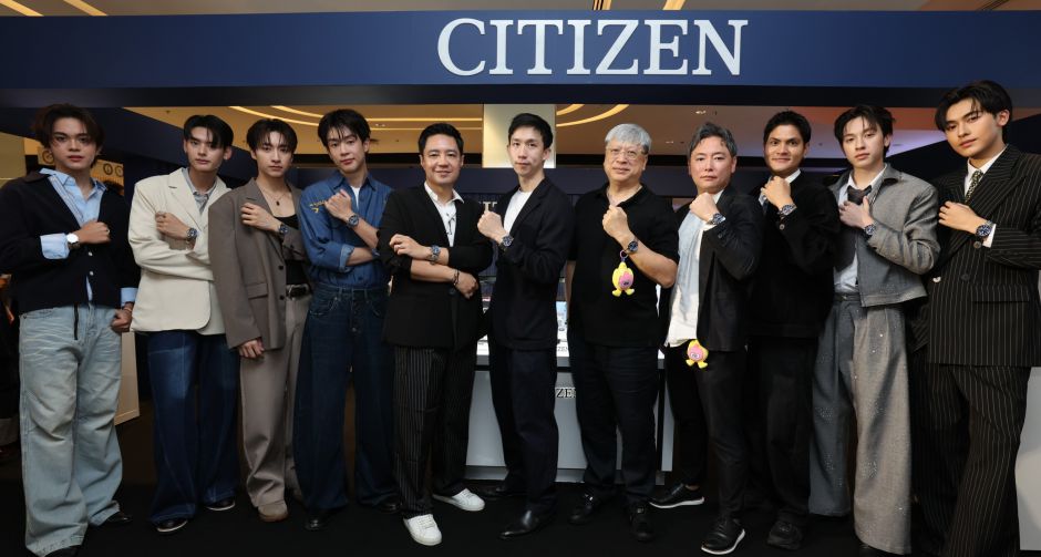 นิว - กร - อองรี นำทีมหนุ่มฮอต ร่วมงานเปิดตัวนาฬิกา CITIZEN x The Jum Cosmic Fire Thailand Limited II รุ่นลิมิเต็ด 30