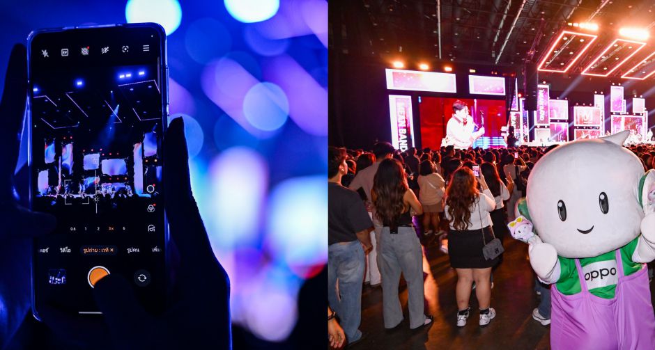 OPPO ยกทัพกิจกรรมเติมเต็มความสนุกให้ชาว NOW FEST 2025 บันทึกทุกโมเมนต์ด้วย OPPO Reno14 Series 5G!
