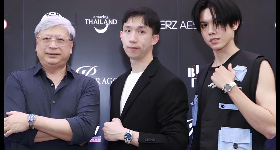 หล่อสะกดทุกสายตา! อเล็กซ์-อเล็กซานเดอร์ สมาชิกวง DICE นำทีมเฉิดฉายบนรันเวย์ PAINKILLER Atelier Presented by CITIZEN