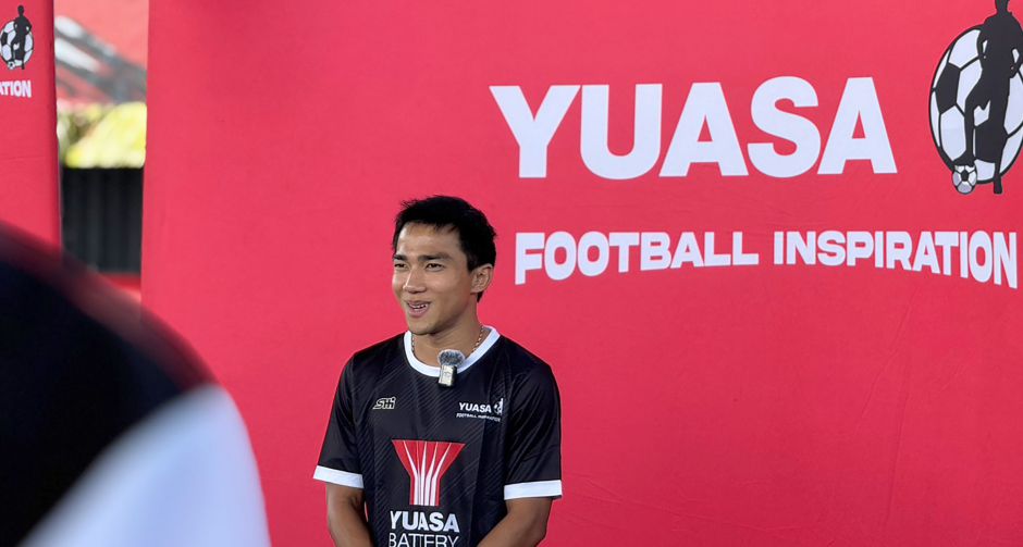 เจ ชนาธิป ร่วมกับ ยัวซ่าแบตเตอรี่ จุดไฟแรงบันดาลใจเยาวชน ในกิจกรรม Yuasa Football Inspiration 2025
