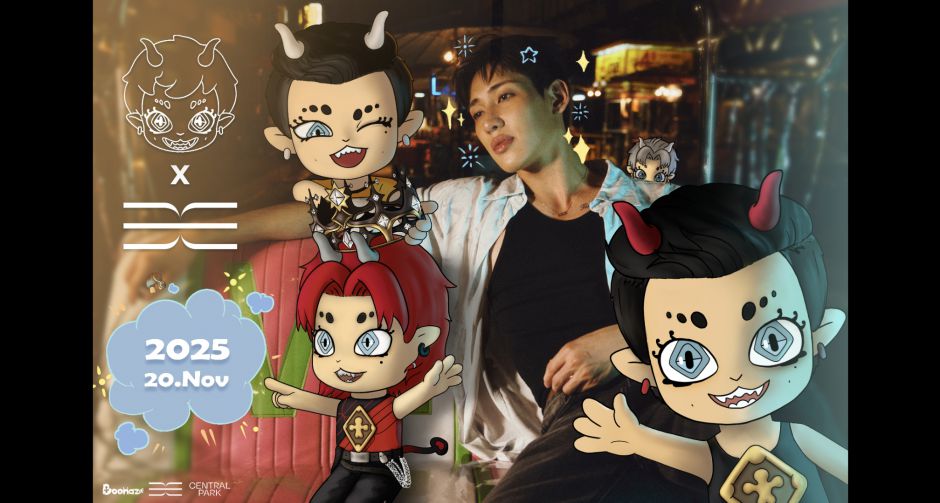 Boonaz จับมือ แบมแบม เปิดป๊อปอัพสุดคิ้วท์ครั้งแรกในไทย ที่ เซ็นทรัล พาร์ค 20-23 พ.ย.นี้!