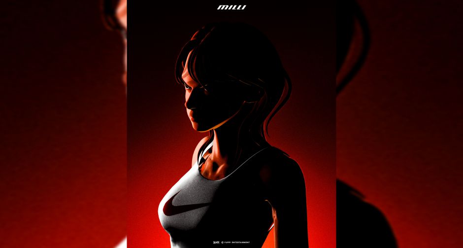 MILLI แท็กทีม ATARASHII GAKKO! ระเบิดพลังแขนแห่งโชคลาภ ใน ARMSTRONG รูปแบบ 3D Visualizer 