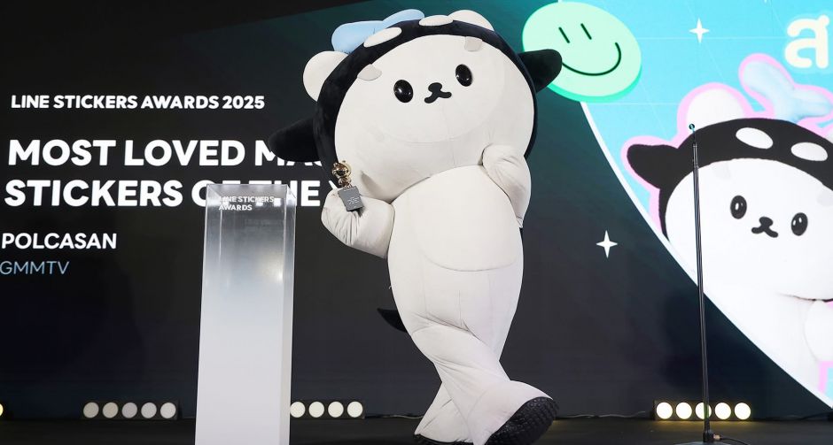 ฮอตปรอทแตก!! POLCASAN คว้ารางวัล MOST LOVED MASCOT STICKERS OF THE YEAR บนเวที LINE STICKERS AWARDS 2025