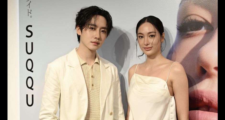 มาร์ค ศิวัช - แพร์ พิชชาภา ออร่าแรง! ร่วมเปิดตัวรองพื้นใหม่ SUQQU THE LIQUID FOUNDATION e เผยเคล็ดลับผิวโกลว์สะดุดตา