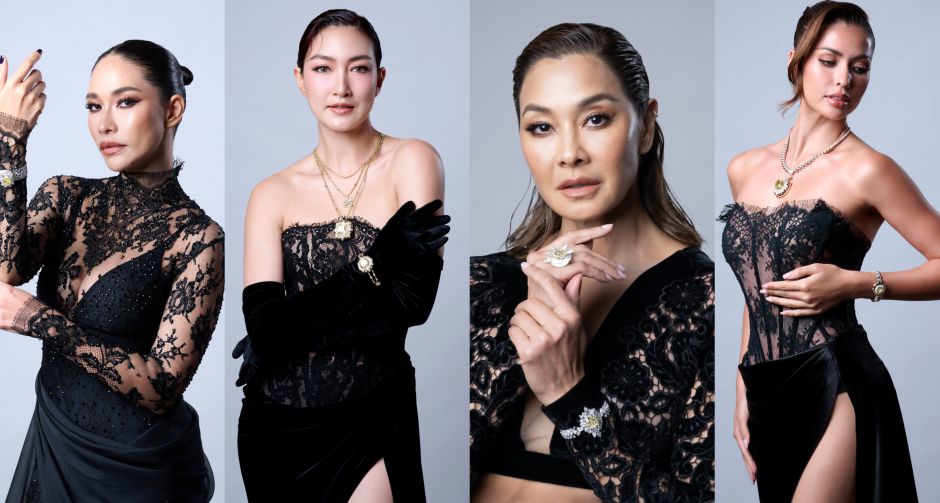 ตัวแม่ The Face Thailand ประชันไฮจิวเวลรีระดับมาสเตอร์พีซ Sun on the Seven Wonders สะกดทุกสายตาใน Mouawad Extravaganza