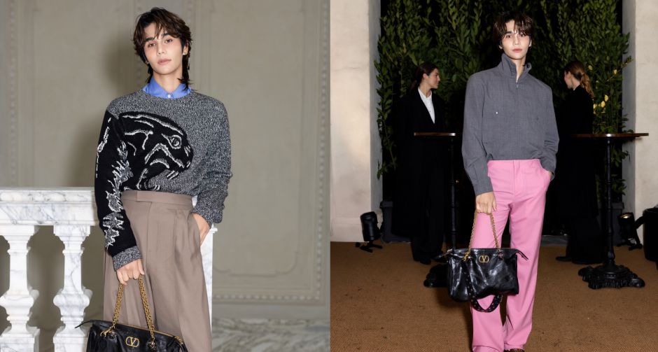 ปังอย่างต่อเนื่อง! Jeff Satur นั่งฟร้อนท์โรว์ชมโชว์ระดับโลก Maison Valentino Fall Winter 2026-2027