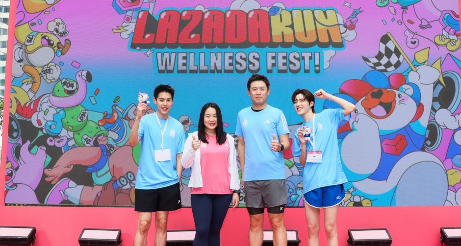ลาซาด้า ฉลองวันเกิดครบรอบ 14 ปี  จัดงาน Lazada Run Wellness Fest ใหญ่สุดครั้งแรกในไทย ดึง บิวกิ้น-พีพี นำทีมสายสุขภาพ 