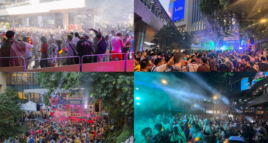 สีลมยิ่งดึกยิ่งแน่น! สงกรานต์เซ็นทรัลพาร์ค คนไทย-ต่างชาติแห่เล่นน้ำคึกคัก แน่นเต็มพื้นที่ ดีเจจัดเต็ม ปลุกทั้งย่าน