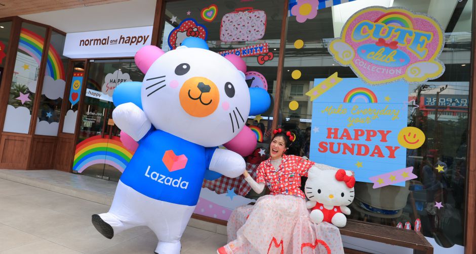 HAPPY SUNDAY เปิดตัว CUTE CLUB COLLECTION ยกขบวนความคิวท์จาก Sanrio ขนไอเท็มสุดสดใส ช้อปแบบเอ็กซ์คลูซีฟที่ LAZADA