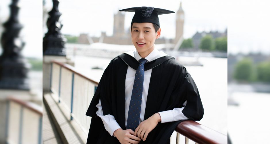 บิวกิ้น พุฒิพงศ์ คว้าปริญญาโท University College London (UCL) ณ กรุงลอนดอน ประเทศอังกฤษ อีกก้าวแห่งความภาคภูมิใจ