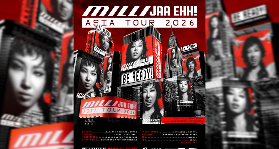 จ๊ะเอ๋ นวยมาแล้วจ้า! MILLI ประกาศเอเชียทัวร์ครั้งแรกในชีวิตกับ JAA EHH! ASIA TOUR 2026