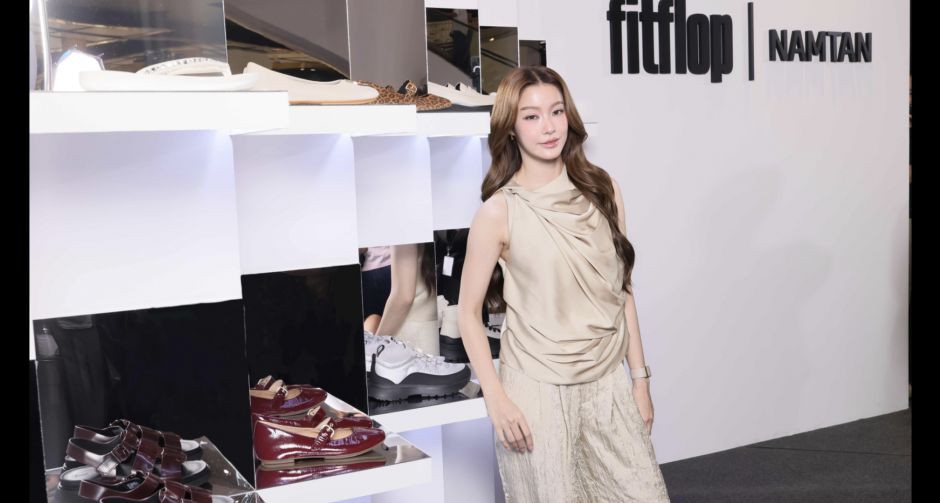 เปิดตัวอย่างเป็นทางการ! น้ำตาล-ทิพนารี ขึ้นแท่นแบรนด์แอมบาสเดอร์ FitFlop พร้อมเผยโฉมคอลเลกชัน Autumn/Winter 2026