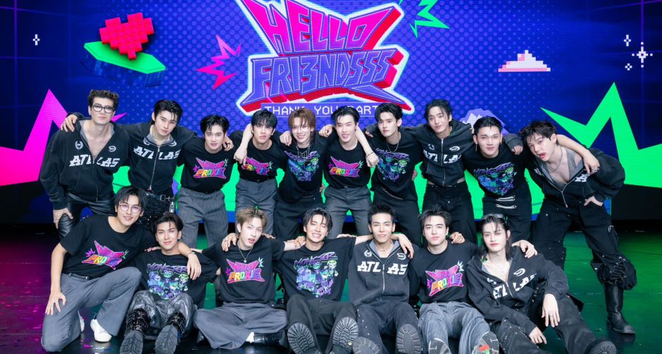เลยดูดี จัด HELLO FRI3NDSSS เสิร์ฟแฟนไทย สุดปัง รวมพลัง PROXIE - ATLAS - PERSES จัดเซอร์ไพรส์ให้ว้าวกว่าเดิม!