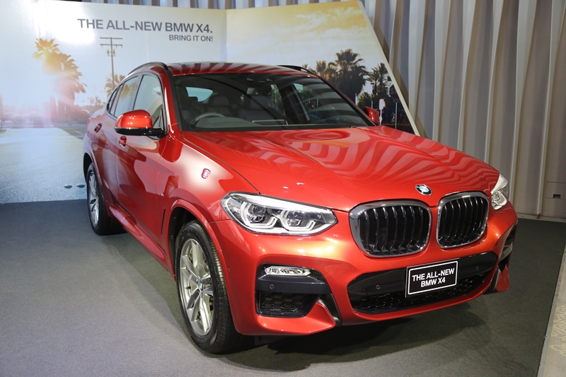 BMW X4 2018 ใหม่ เปิดตัวจริงครั้งแรกในไทย เคาะราคา 3.99 ล้านบาท