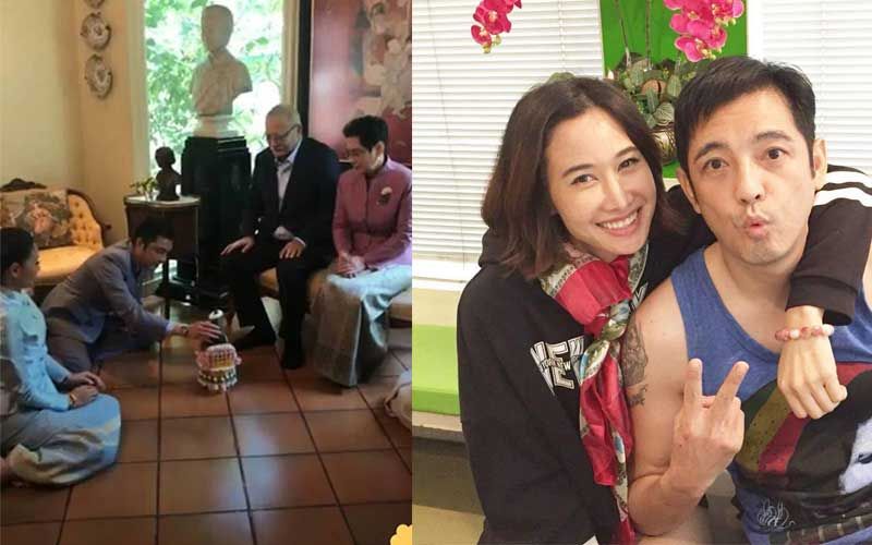 "หนุ่ม ศรราม" จูงแฟนสาว "ติ๊ก บิ๊กบราเธอร์" เข้าพิธีวิวาห์สายฟ้าแลบ