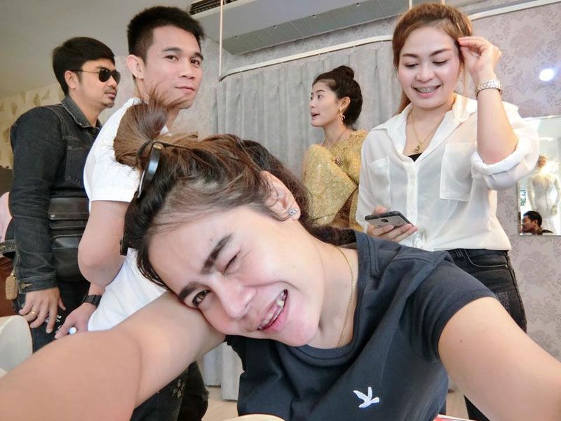 เปิดภาพ "เจ้าแหลม" จูงมือ "น้องจ๊ะจ๋า" ถ่ายพรีเวดดิ้ง