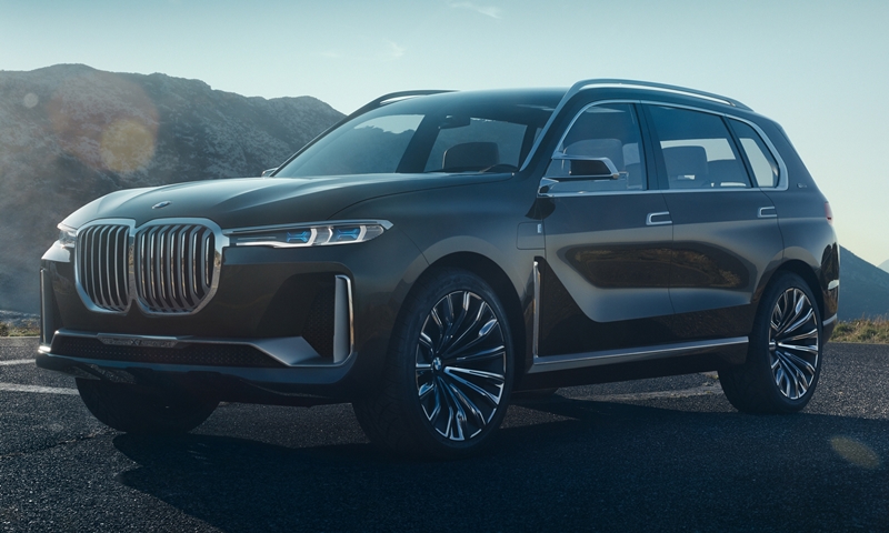 BMW X7 2019 ปล่อยภาพทีเซอร์แรกอย่างเป็นทางการแล้ว