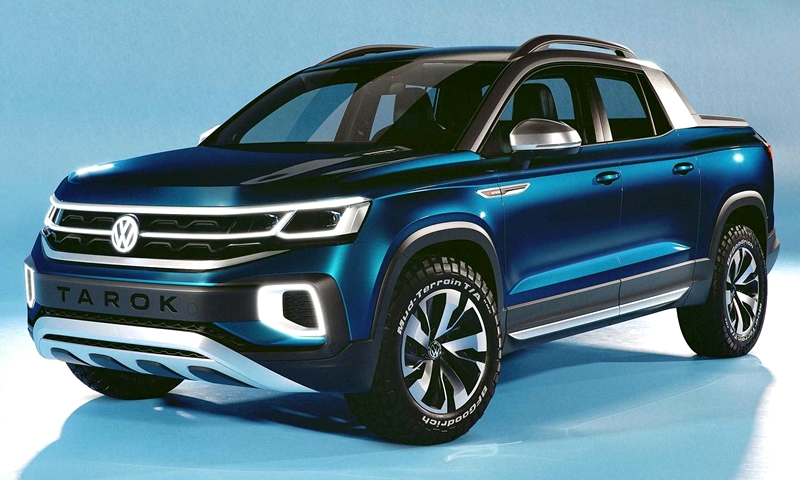 Volkswagen Tarok 2019 ใหม่ ต้นแบบกระบะ 4 ประตูรุ่นเล็ก