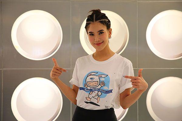 ก้อย-รัชวิน ชวนพี่น้องชาวไทยร่วมซื้อเสื้อยืด Run Hero Run